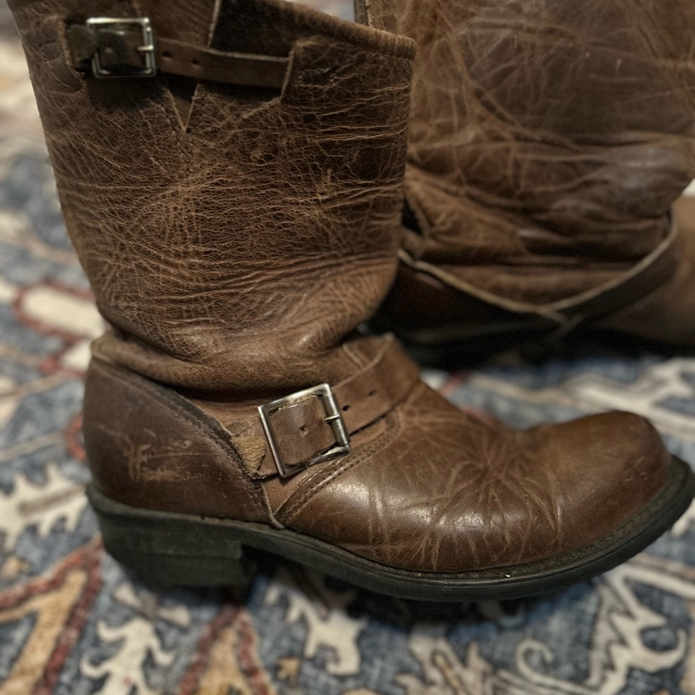 Frye Women's Brown Leather Boots